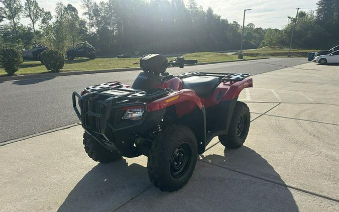 2024 Honda Fourtrax Rubicon 4X4 Automatic Avenger Red