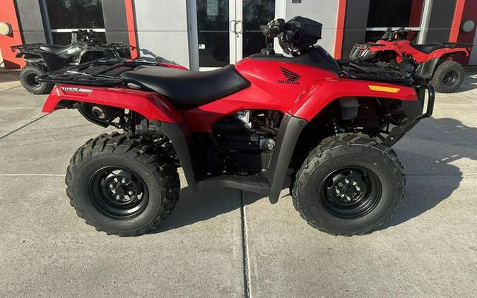 2024 Honda Fourtrax Rubicon 4X4 Automatic Avenger Red
