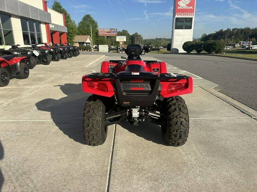 2024 Honda Fourtrax Rubicon 4X4 Automatic Avenger Red