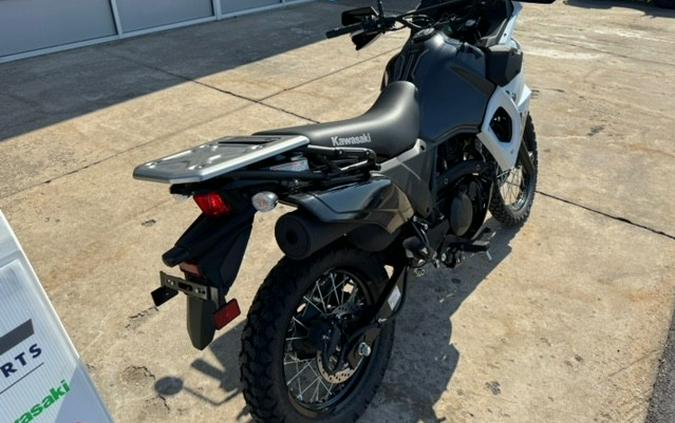 2024 Kawasaki KLR 650 Pearl Crystal White/Metallic Carbon Gray