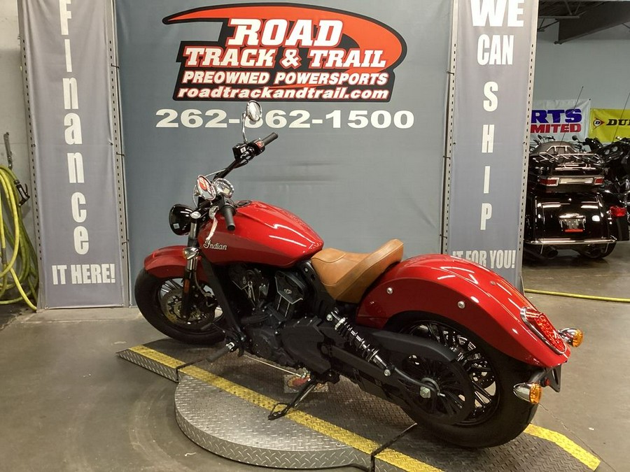 2021 Indian Motorcycle® Scout® Sixty ABS Ruby Metallic