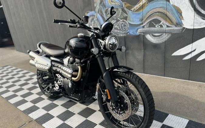 2024 Triumph Scrambler 1200 X Sapphire Black