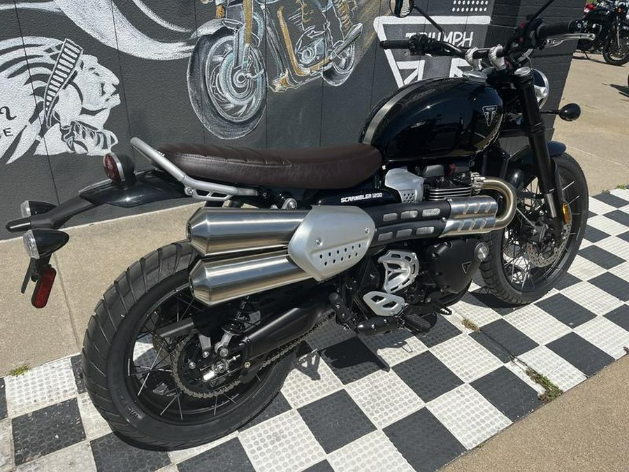 2024 Triumph Scrambler 1200 X Sapphire Black