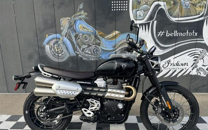 2024 Triumph Scrambler 1200 X Sapphire Black