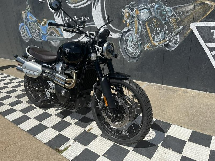 2024 Triumph Scrambler 1200 X Sapphire Black