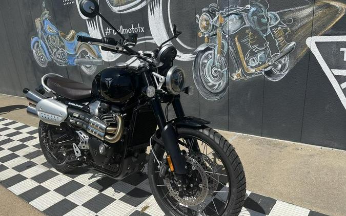 2024 Triumph Scrambler 1200 X Sapphire Black