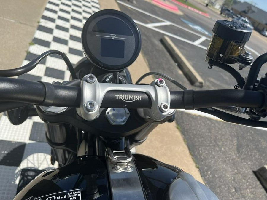 2024 Triumph Scrambler 1200 X Sapphire Black