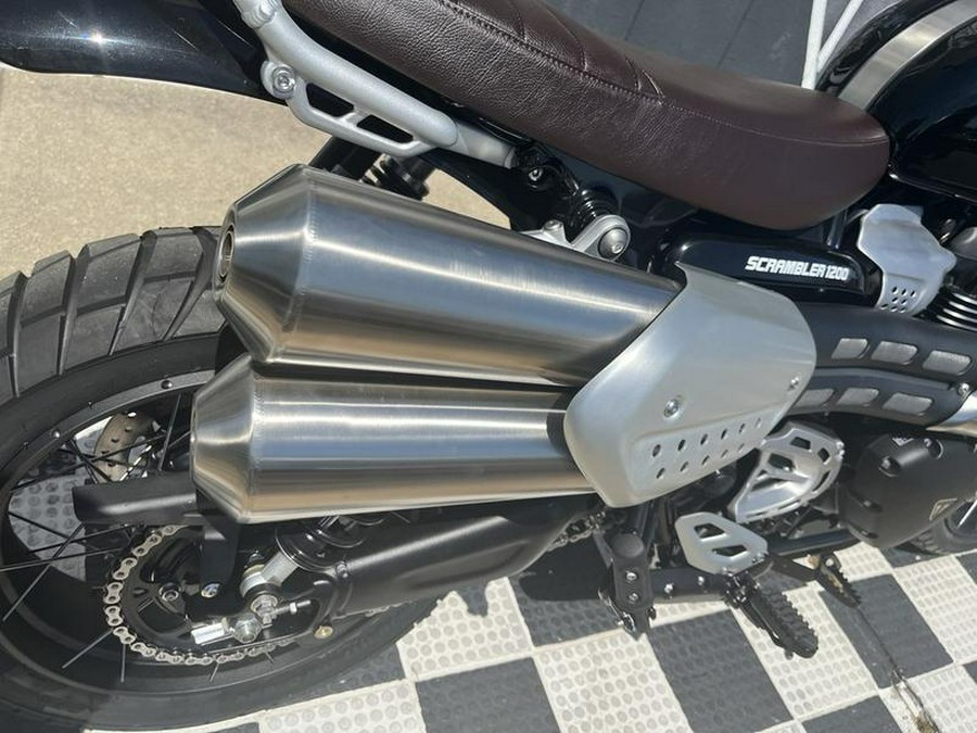 2024 Triumph Scrambler 1200 X Sapphire Black