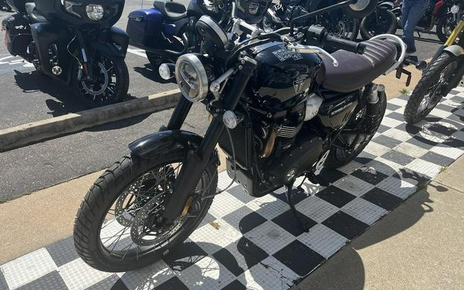 2024 Triumph Scrambler 1200 X Sapphire Black