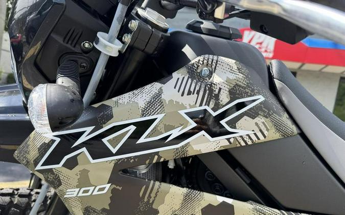 2026 Kawasaki KLX®300 Cypher Camo Beige