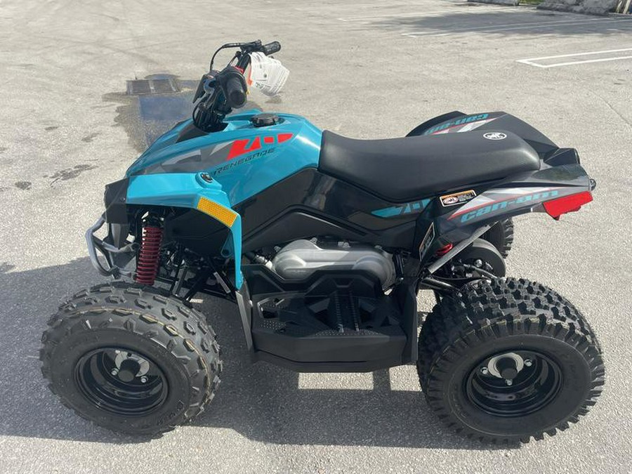 2024 Can-Am Renegade 70 EFI Gray & Yellow / Blue & Black