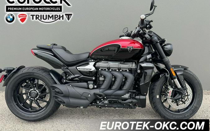 2024 Triumph Rocket 3 Storm R Carnival Red/Sapphire Black