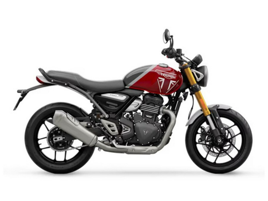 2026 Triumph Speed 400 Lava Red Gloss/Storm Grey Phantom BlackStorm Grey