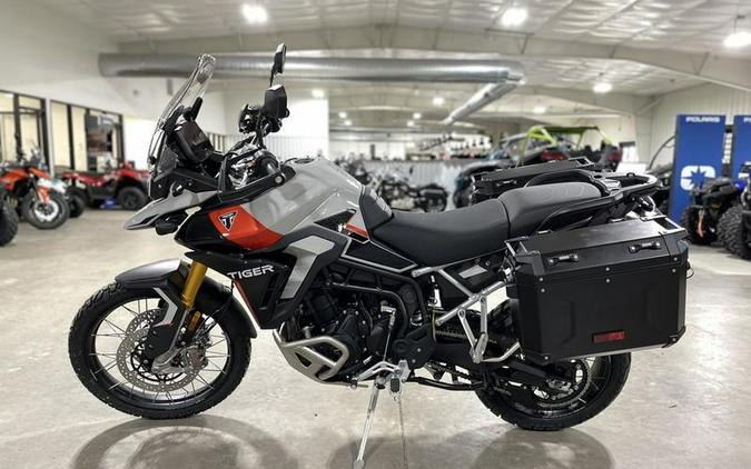 2024 Triumph Tiger 900 Rally Pro Ash Grey / Intense Orange