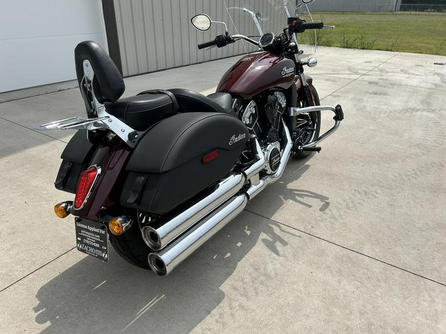2022 Indian Motorcycle® Scout® ABS Maroon Metallic