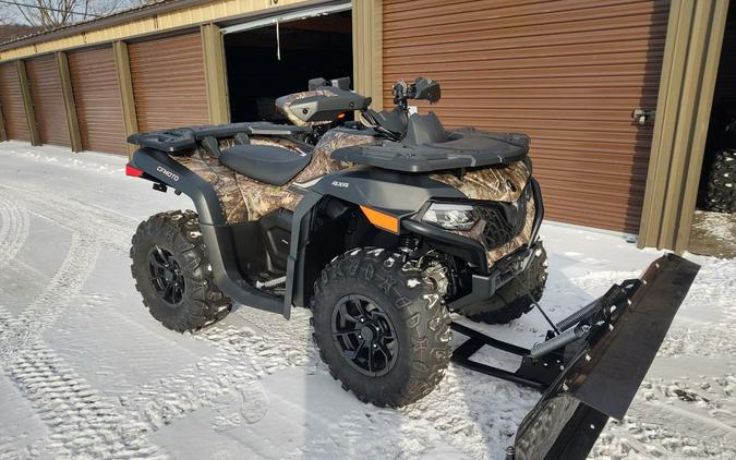 2026 CFMOTO CForce 600 - Camo - FREE 60" Plow!