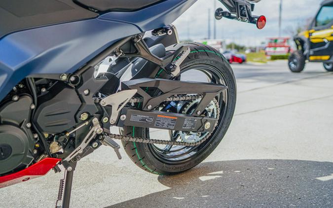 2026 Kawasaki Ninja 500 ABS Metallic Matte Twilight Blue