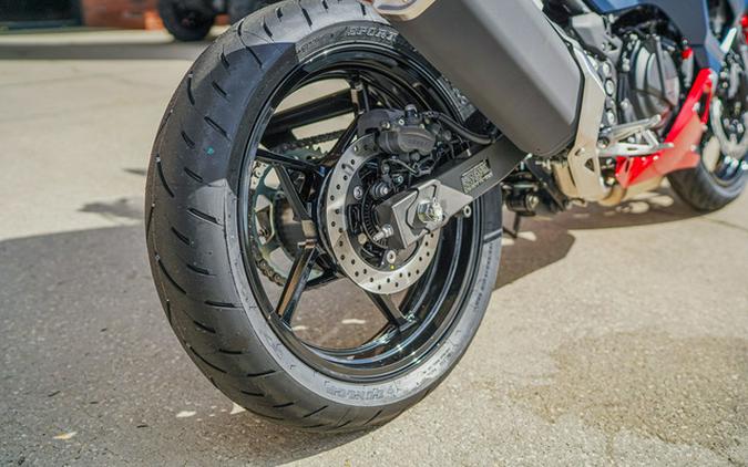 2026 Kawasaki Ninja 500 ABS Metallic Matte Twilight Blue