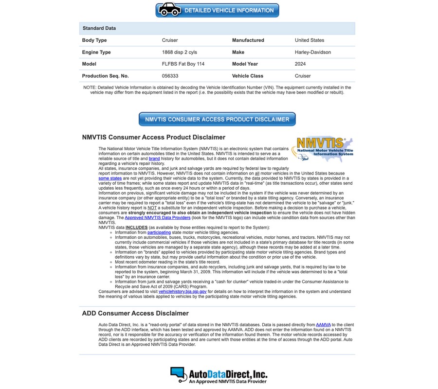 2024 Harley-Davidson Fat Boy® 114