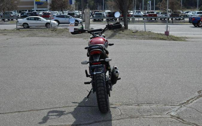 2024 Triumph Scrambler 400 X Carnival Red / Phantom Black