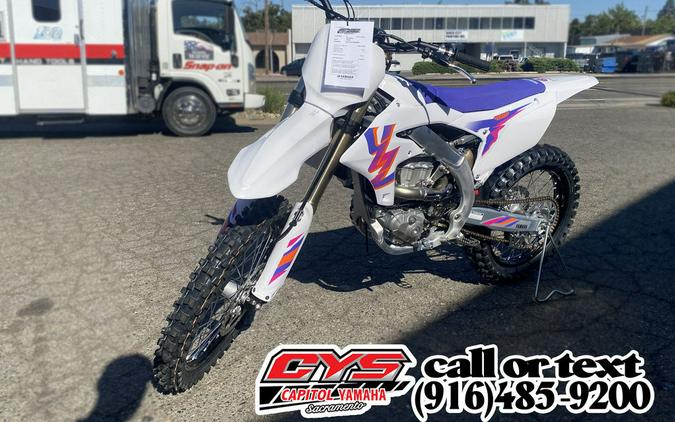 2024 Yamaha YZ 450F 50th Anniversary