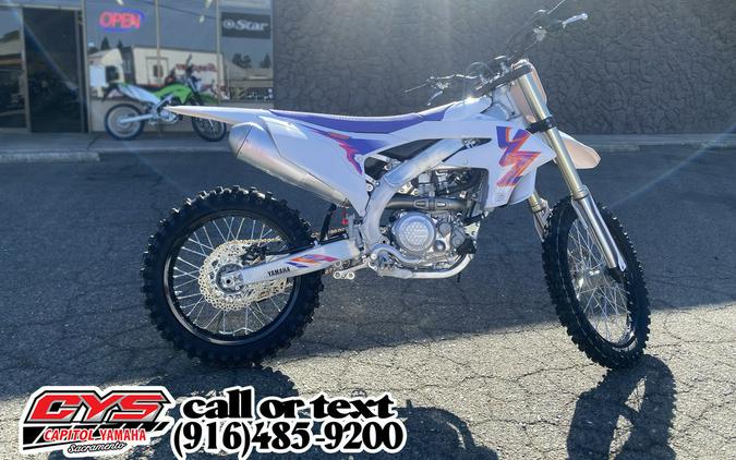 2024 Yamaha YZ 450F 50th Anniversary