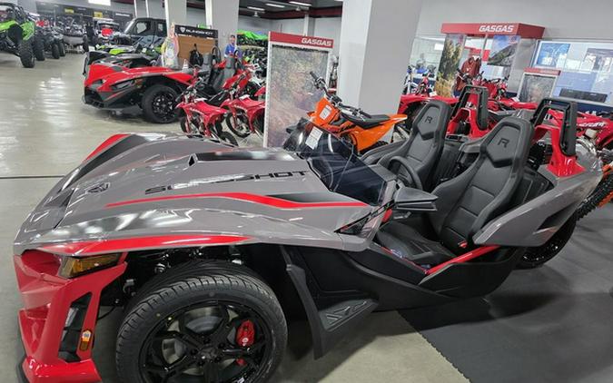 2026 Polaris Slingshot R Autodrive Radiant Gray With Indy Red Pearl