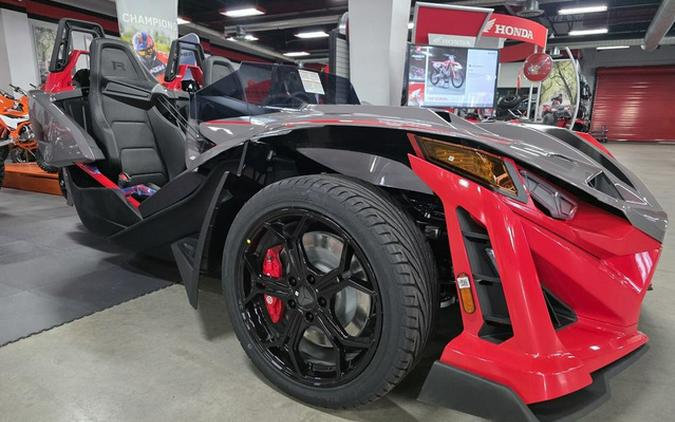 2026 Polaris Slingshot R Autodrive Radiant Gray With Indy Red Pearl