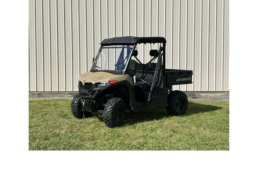 2026 CFMOTO UForce 600 - Tan - FREE 66" Plow!