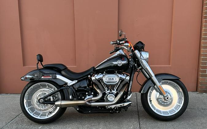 Harley-Davidson® Fat Boy® 114 FLFBS Black Tempest