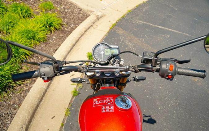 2024 Triumph Scrambler 400 X Carnival Red / Phantom Black XE