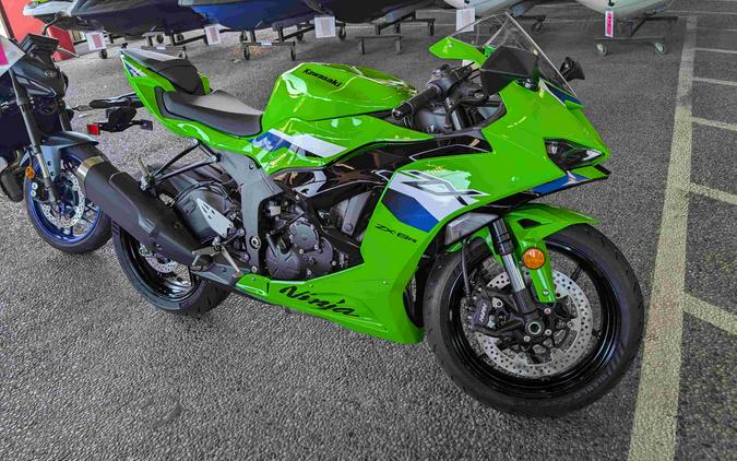 2026 Kawasaki NINJA ZX-6R ABS CA Lime Green - 048406