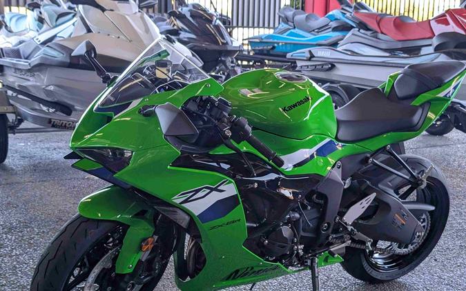 2026 Kawasaki NINJA ZX-6R ABS CA Lime Green - 048406