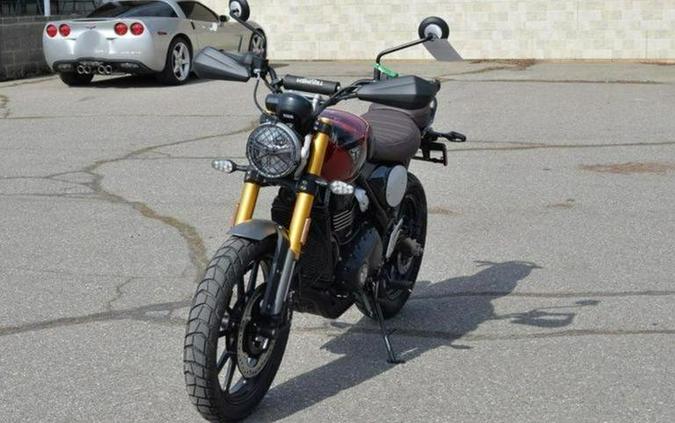 2024 Triumph Scrambler 400 X Carnival Red / Phantom Black