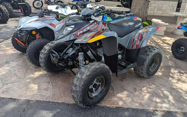 New 2024 POLARIS PHOENIX 200 AVALANCHE GRAY