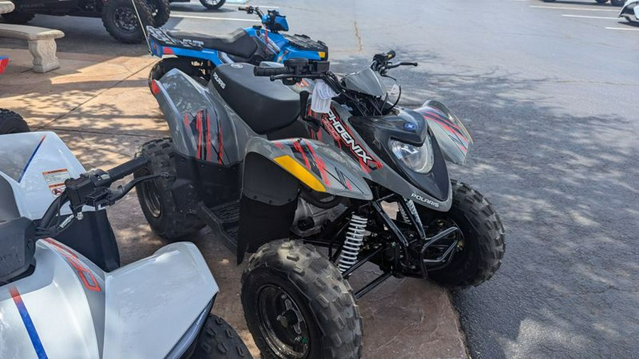 New 2024 POLARIS PHOENIX 200 AVALANCHE GRAY