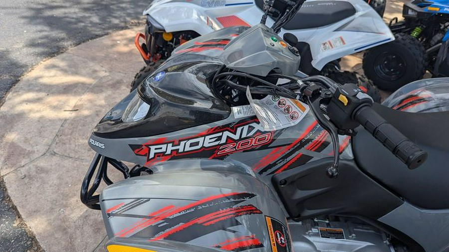 New 2024 POLARIS PHOENIX 200 AVALANCHE GRAY