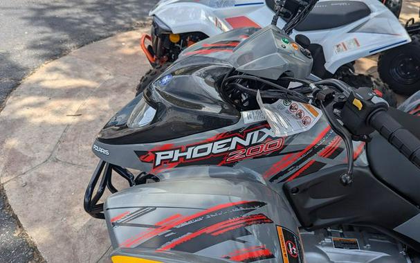 New 2024 POLARIS PHOENIX 200 AVALANCHE GRAY