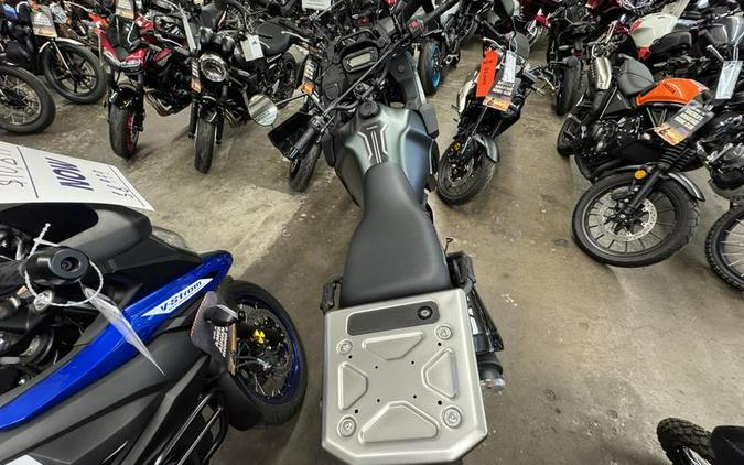 2025 Kawasaki KLR®650 S Metallic Matte Old School Green