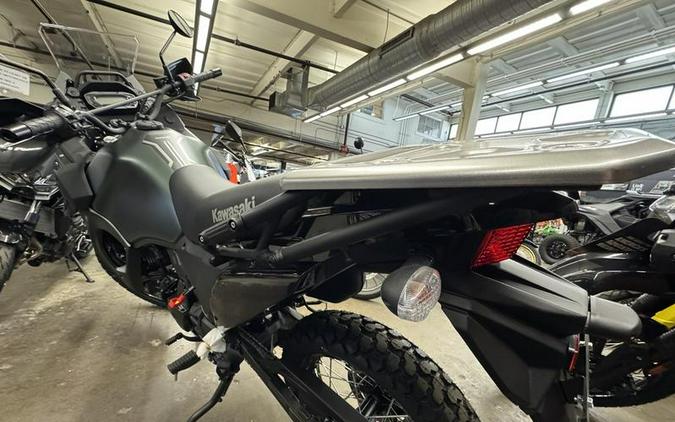 2025 Kawasaki KLR®650 S Metallic Matte Old School Green