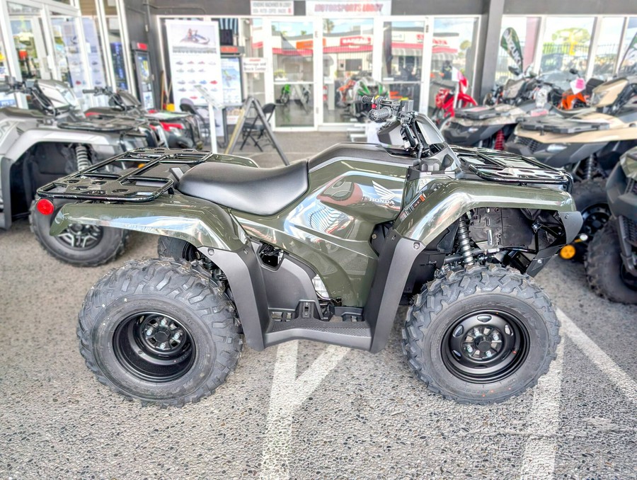 2026 Honda FourTrax Rancher4x4 Black Forest Green