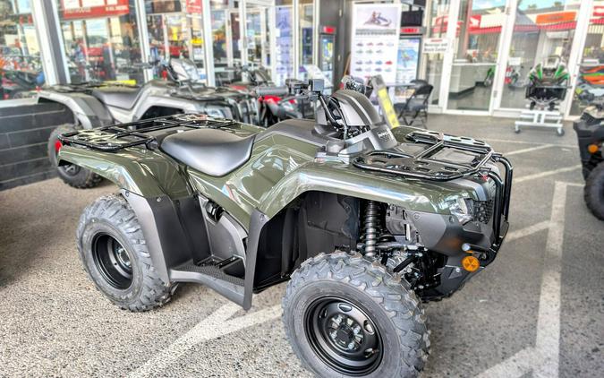 2026 Honda FourTrax Rancher4x4 Black Forest Green
