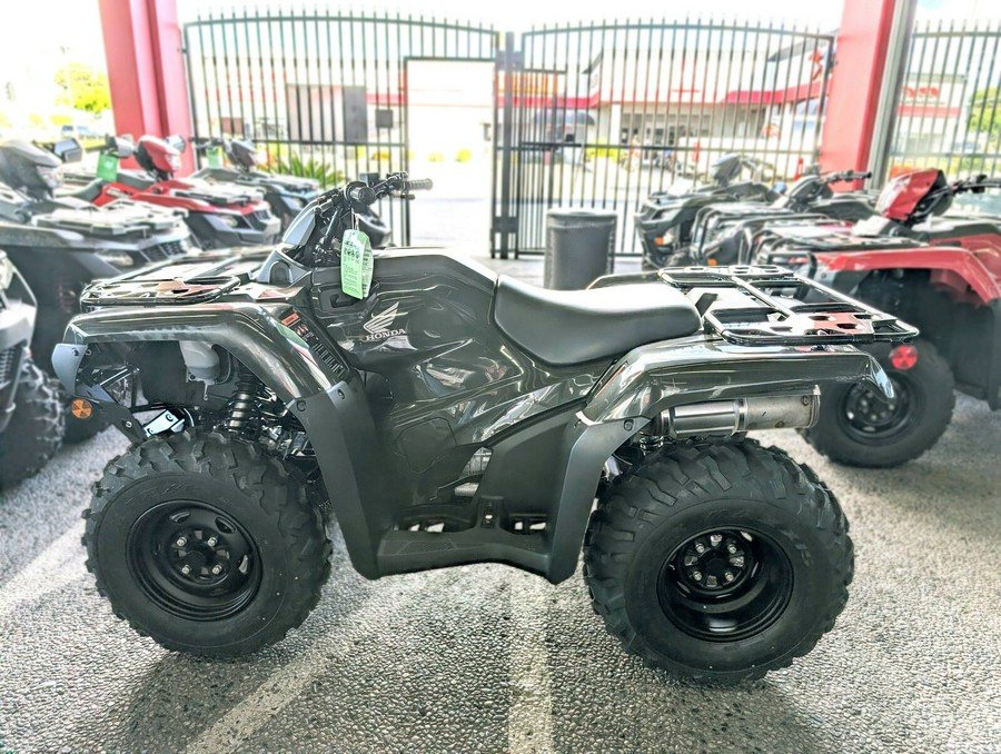 2026 Honda FourTrax Rancher4x4 Black Forest Green