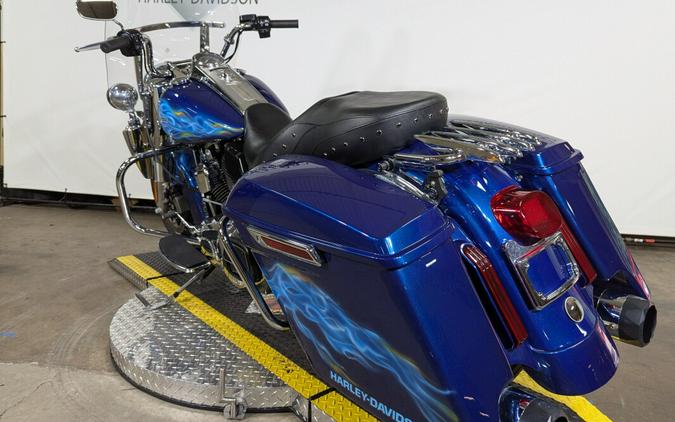 2014 Harley-Davidson Road King Custom Blue Flames