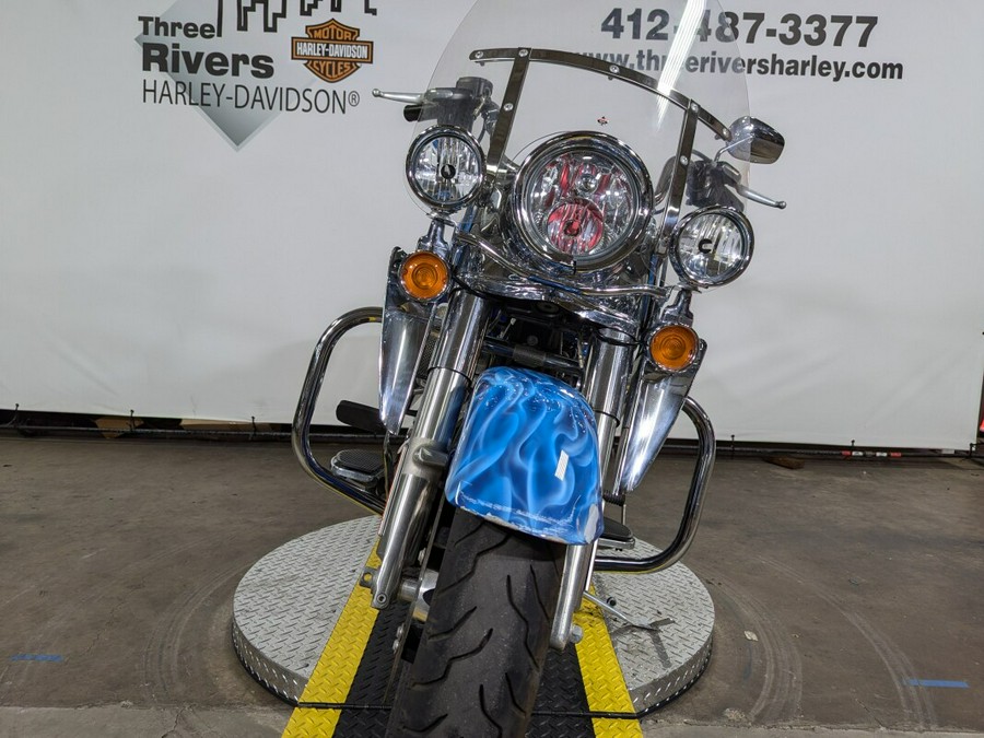 2014 Harley-Davidson Road King Custom Blue Flames