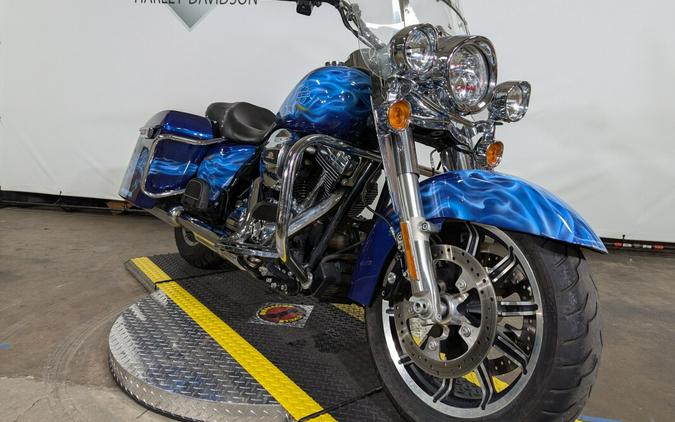 2014 Harley-Davidson Road King Custom Blue Flames