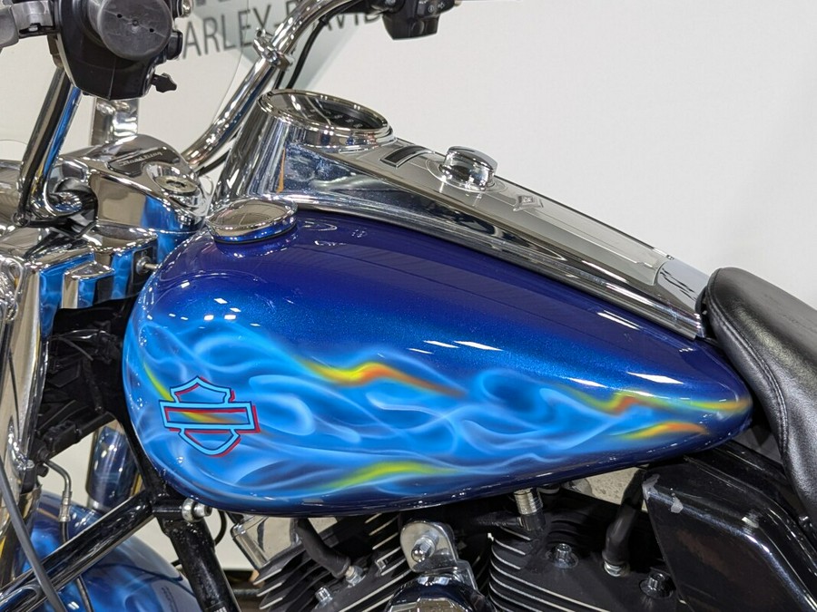 2014 Harley-Davidson Road King Custom Blue Flames