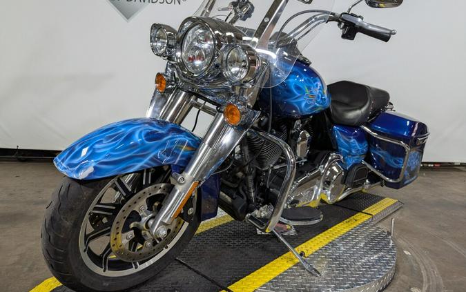 2014 Harley-Davidson Road King Custom Blue Flames