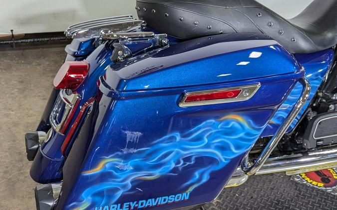 2014 Harley-Davidson Road King Custom Blue Flames