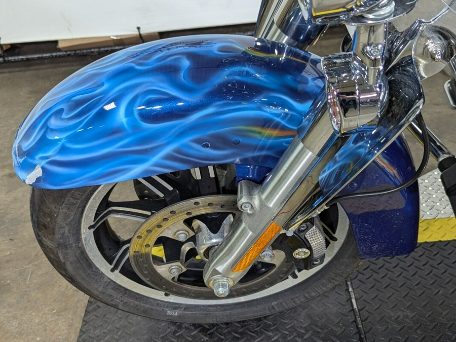 2014 Harley-Davidson Road King Custom Blue Flames